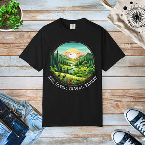 Relaxed Fit Graphic Outdoor Lovers T-shirt - Dipaliz - T-shirts