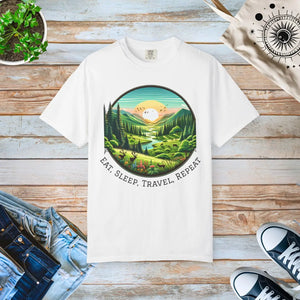 Relaxed Fit Graphic Outdoor Lovers T-shirt - Dipaliz - T-shirts