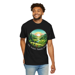 Relaxed Fit Graphic Outdoor Lovers T-shirt - Dipaliz - T-shirts