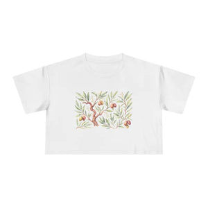 Plant Lover Shirt Eco Chic Summer Dropped Shoulders Crop Tee Dipaliz - T-shirts