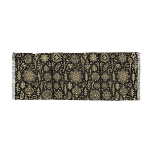 Vibrant Nature Print Scarf - Stylish Polyester Accessory - Dipaliz - Scarves & Shawls