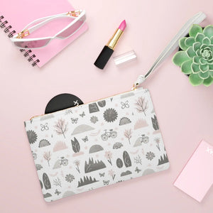 Chic Nature Clutch - Vegan Leather Saffiano Finish - Dipaliz - Bags