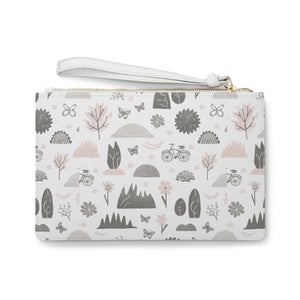 Chic Nature Clutch - Vegan Leather Saffiano Finish - Dipaliz - Bags