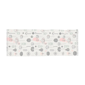 Leafy Floral Light Scarf - Elegant Polyester - Dipaliz - Scarves & Shawls