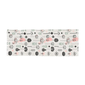 Leafy Floral Light Scarf - Elegant Polyester - Dipaliz - Scarves & Shawls