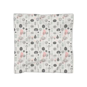 Leaves Poly Scarf - Wild Nature Pattern Elegance - Dipaliz - Scarves & Shawls