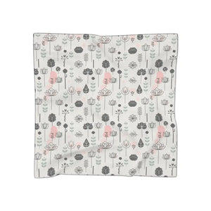 Leaves Poly Scarf - Wild Nature Pattern Elegance - Dipaliz - Scarves & Shawls