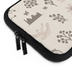 Sleek Laptop Sleeve - Dual Zipper Black Polyester - Dipaliz - Bags