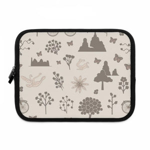 Sleek Laptop Sleeve - Dual Zipper Black Polyester - Dipaliz - Bags