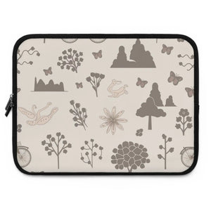 Sleek Laptop Sleeve - Dual Zipper Black Polyester - Dipaliz - Bags