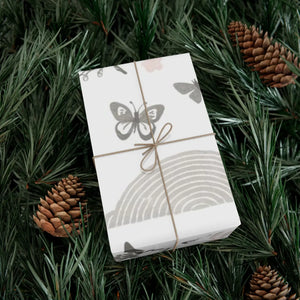 Nature Symbols Gift Wrap - Eco-friendly Design - Dipaliz - Paper Products