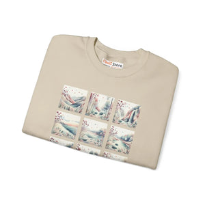 Ultra Cozy Beauty Panel Crewneck - Heavy Blend - Dipaliz - Sweatshirts - s