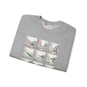 Ultra Cozy Beauty Panel Crewneck - Heavy Blend - Dipaliz - Sweatshirts - s