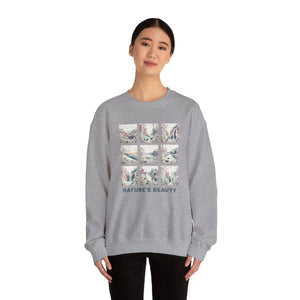 Ultra Cozy Beauty Panel Crewneck - Heavy Blend - Dipaliz - Sweatshirts - s