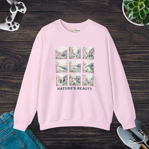 Ultra Cozy Beauty Panel Crewneck - Heavy Blend - Dipaliz - Sweatshirts - s