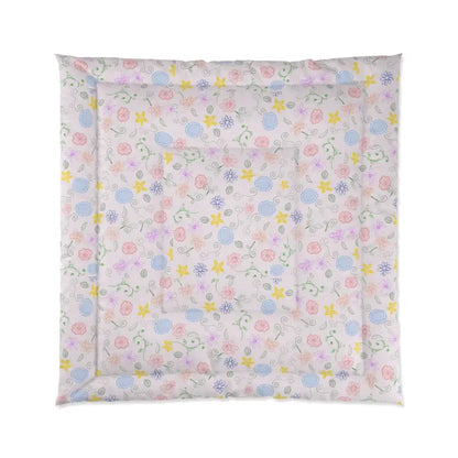 Cozy Up with our Nature-inspired Pink Comforter - 88’’ × Home Decor