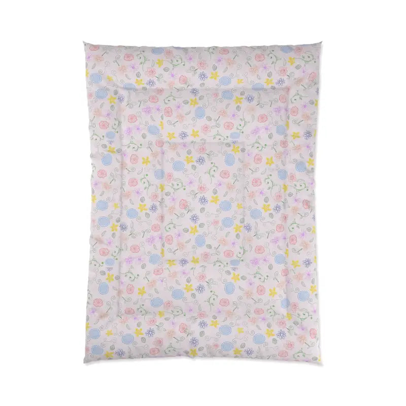 Cozy Up with our Nature-inspired Pink Comforter - 68’’ × 92’’ Home Decor