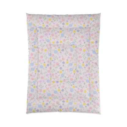 Cozy Up with our Nature-inspired Pink Comforter - 68’’ × 92’’ Home Decor