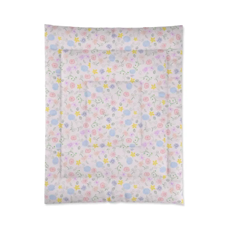 Cozy Up with our Nature-inspired Pink Comforter - 68’’ × 88’’ Home Decor