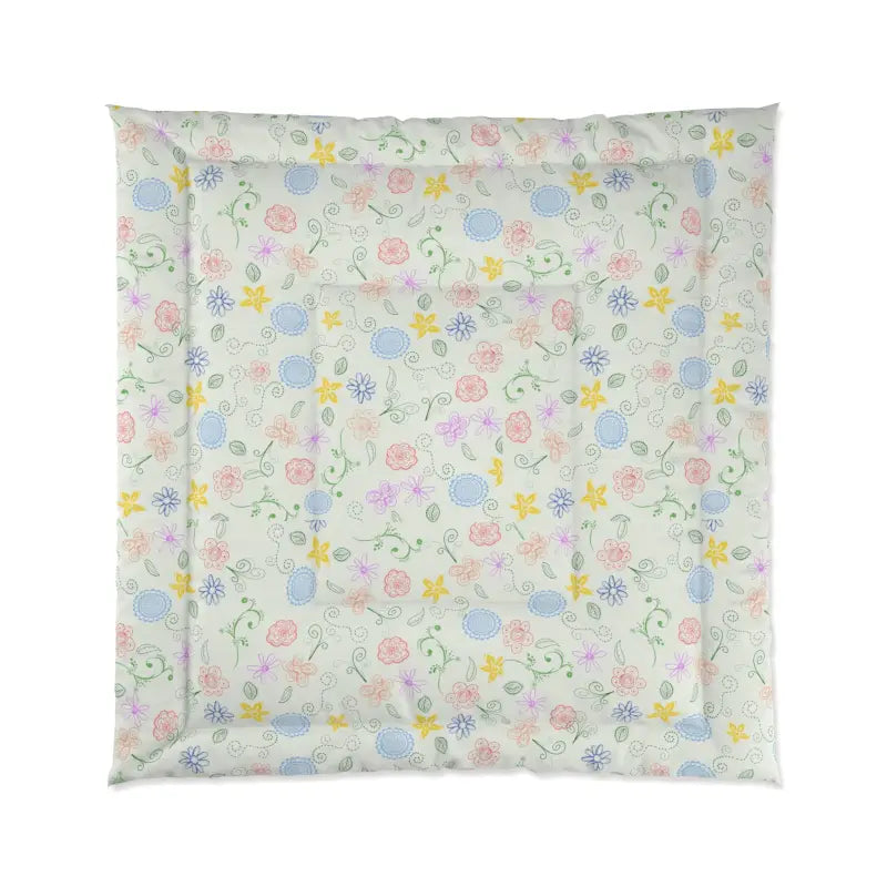 Experience Nature’s Bliss with a Pretty Nature Print Comforter - 88’’ × Home Decor