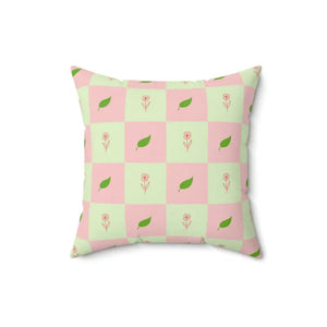 Polyester Square Pillow - Vibrant Nature Pattern - Dipaliz - 16’’ × - Throw Pillows