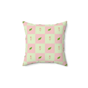 Polyester Square Pillow - Vibrant Nature Pattern - Dipaliz - Throw Pillows
