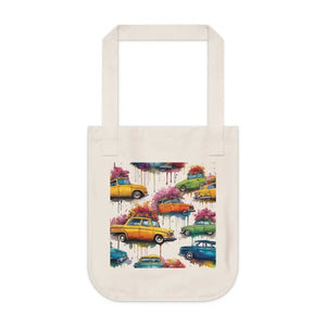 Natures Delight Canvas Tote Bag Eco Friendly Fashion - Dipaliz - one Size / Natural - Bags