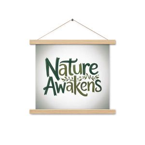 Nature Awakens Poster - Stylish Hanger Piece - Dipaliz - 14″×14″ - Posters Prints & Visual Artwork