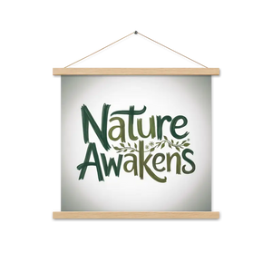 Nature Awakens Poster - Stylish Hanger Piece - Dipaliz - 18″×18″ - Posters Prints & Visual Artwork