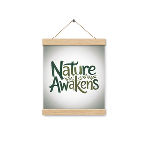 Nature Awakens Poster - Stylish Hanger Piece - Dipaliz - 8″×10″ - Posters Prints & Visual Artwork