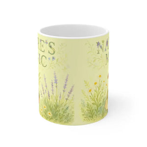 Magic 11oz Mug - Whimsical Frog Garden Color Changing - Dipaliz - Mugs