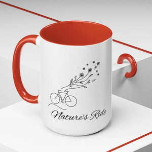 Eco Ride Coffee Mug - Nature Inspired Design - Dipaliz - Mugs