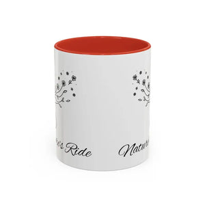 Eco Ride Coffee Mug - Nature Inspired Design - Dipaliz - 11oz / Red - Mugs