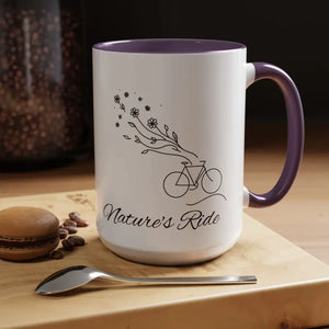 Eco Ride Coffee Mug - Nature Inspired Design - Dipaliz - Mugs