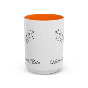 Eco Ride Coffee Mug - Nature Inspired Design - Dipaliz - 15oz / Orange - Mugs