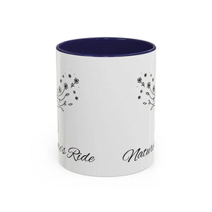 Eco Ride Coffee Mug - Nature Inspired Design - Dipaliz - 11oz / Navy - Mugs