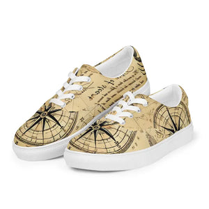 Nautical Men’s Lace-up Canvas Shoes with Breathable Upper - Dipaliz - Sneakers