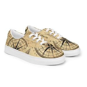 Nautical Men’s Lace-up Canvas Shoes with Breathable Upper - Dipaliz - Sneakers