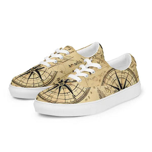 Nautical Men’s Lace-up Canvas Shoes with Breathable Upper - Dipaliz - Sneakers