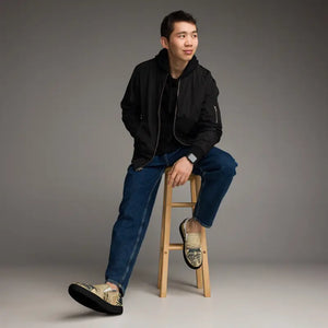 Slip-on Canvas Shoes with Removable Soft Insoles - Dipaliz - Black / 5 - Sneakers