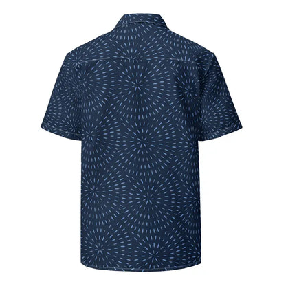 Turn Heads in the Navy Blue Eco-friendly Button Shirt!