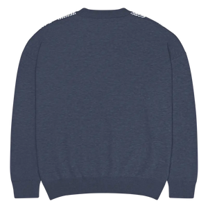 Buffalo Check Knitted Crew Sweater - Cozy Style - Dipaliz - Sweaters