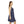 Navy Floral Skater – Organic Cotton Mini - Dipaliz - Dresses