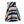 Navy & Gold Striped Skater Skirt, Retro Sway A-line - Skirts