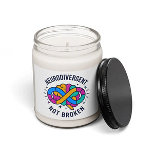 Neurodivergent Soy Wax Candle – Pride Gift - Dipaliz - Candles