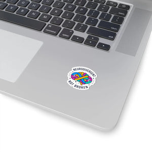 Affirming Autistic Pride Vinyl Sticker - Dipaliz - Decorative Stickers
