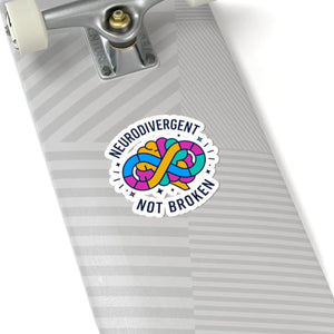 Affirming Autistic Pride Vinyl Sticker - Dipaliz - Decorative Stickers