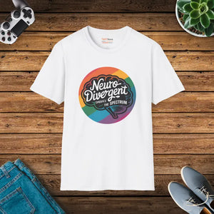 Unisex Softstyle Comfort Tee - Vibrant Expression Style - Dipaliz - White / s - T-shirts