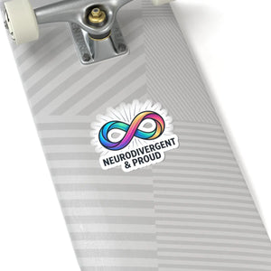 Glossy Neurodivergent Proud Stickers - Eco-friendly Gifts - Dipaliz - Decorative