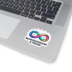 Glossy Neurodivergent Proud Stickers - Eco-friendly Gifts - Dipaliz - Decorative